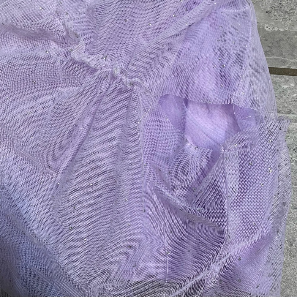 Zunie 3T Girls Lilac Purple Tulle Fairy Dress - Picture 5 of 5